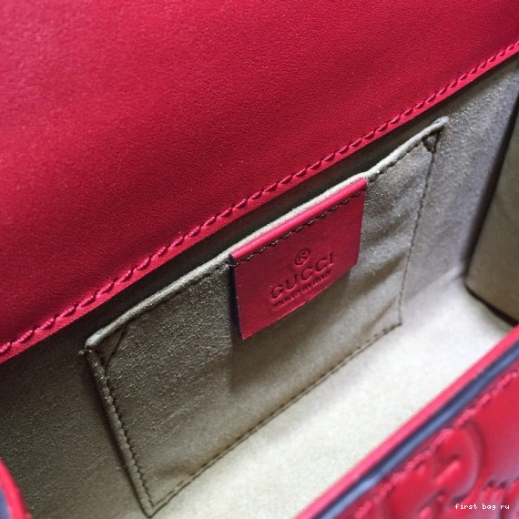 Firstbag ru small Signature GUCCI bag Gucci shoulder Padlock 0819